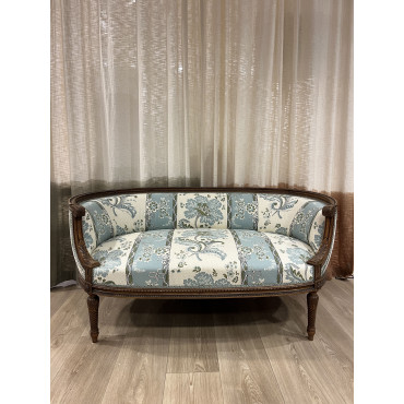 Canape Louis Xvi Dossier Gondole Horizontal Braquenie