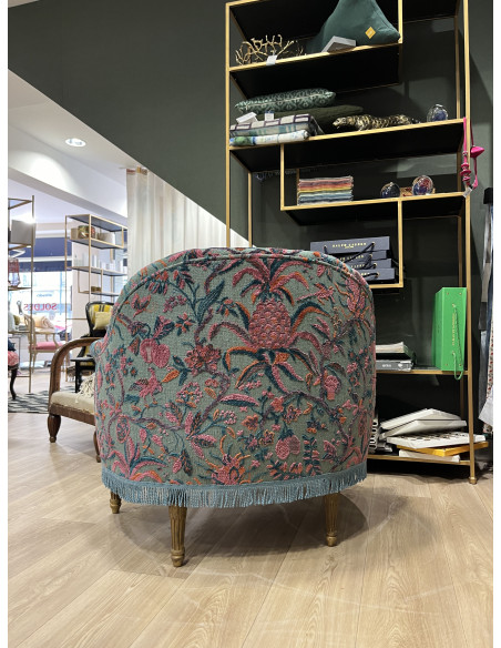 Fauteuil Bergere Dossier Bas Braquenie
