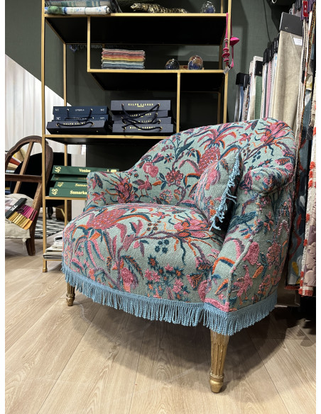 Fauteuil Bergere Dossier Bas Braquenie