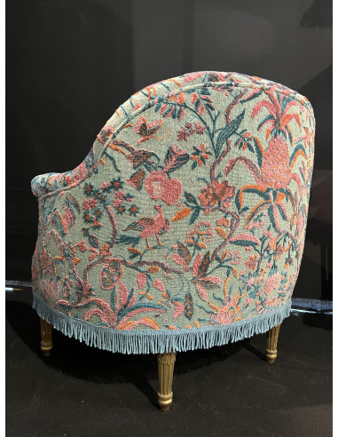 Fauteuil Bergere Dossier Bas Braquenie