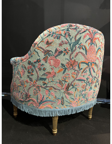 Fauteuil Bergere Dossier Bas Braquenie
