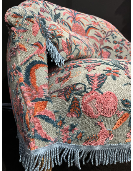Fauteuil Bergere Dossier Bas Braquenie