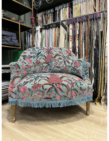 Fauteuil Bergere Dossier Bas Braquenie