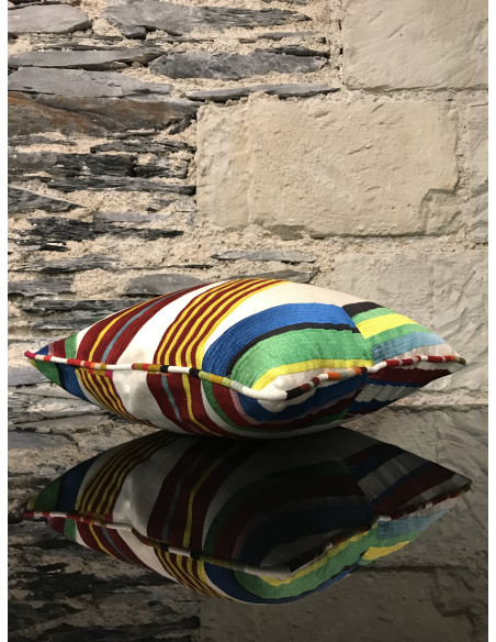 Coussin Brodee Geometrique Pierre Frey 40/40