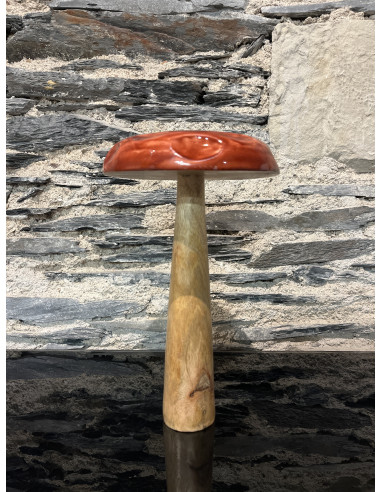 Accessoire Salon Champignon Brown Bumps Bois...