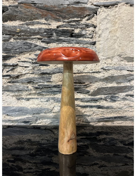 Accessoire Salon Champignon Brown Bumps Bois 17/17/30