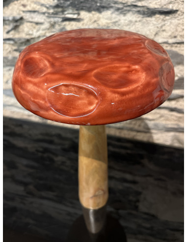 Accessoire Salon Champignon Brown Bumps Bois...