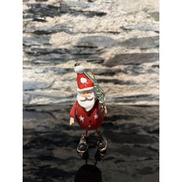 Accessoire Salon Ressort Pere Noel Bonhomme De Neige 5/5/13 2