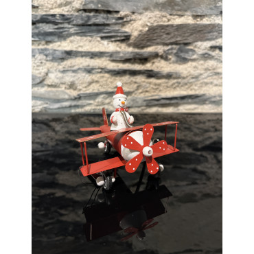 Accessoire Salon Ressort Avion Pere Noel Bonhomme De...