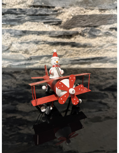 Accessoire Salon Ressort Avion Pere Noel...