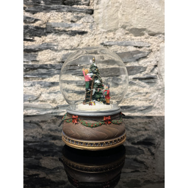 Accessoire Salon Boite A Musique Magic Chrismas Tree Noel...