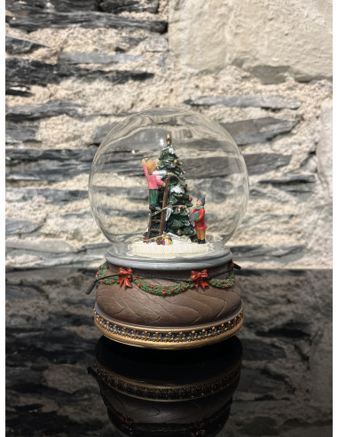 Accessoire Salon Boite A Musique Magic Chrismas...