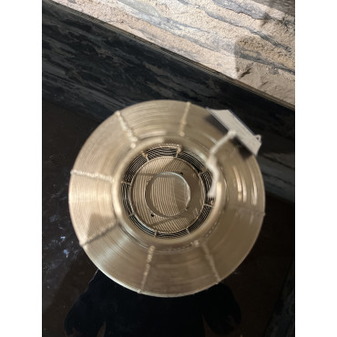 Objet Deco Sapin Metal Or Clair D25/35 2