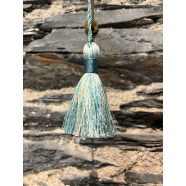 Accessoire Salon Gland De Clef Turquoise