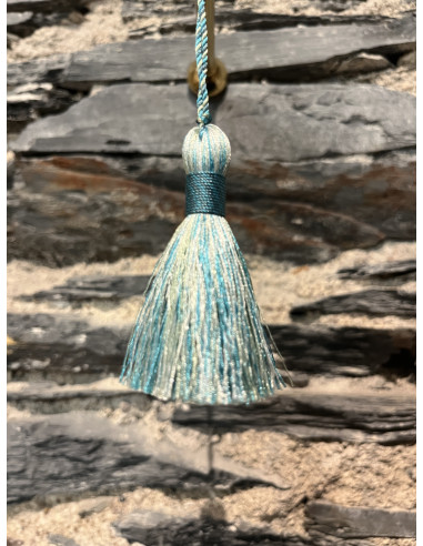 Accessoire Salon Gland De Clef Turquoise
