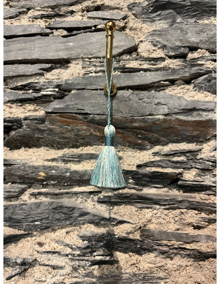 Accessoire Salon Gland De Clef Turquoise