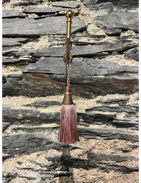 Accessoire Salon Gland De Clef Droit Marron
