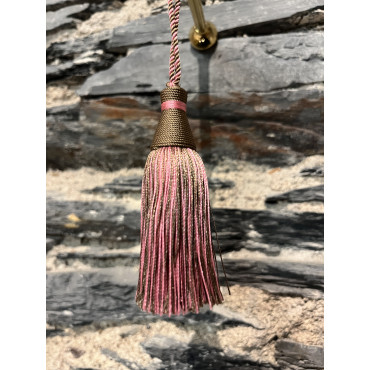 Accessoire Salon Gland De Clef Droit Marron