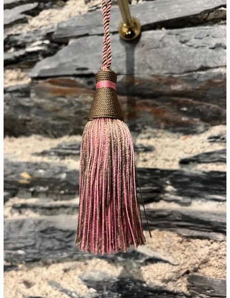 Accessoire Salon Gland De Clef Droit Marron