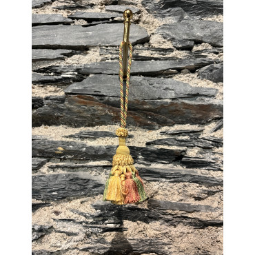 Accessoire Salon Gland De Clef Classique Or 2