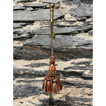 Accessoire Salon Gland De Clef Classique Court Rouge 2