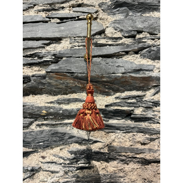 Accessoire Salon Gland De Clef Classique Court Rouille 2