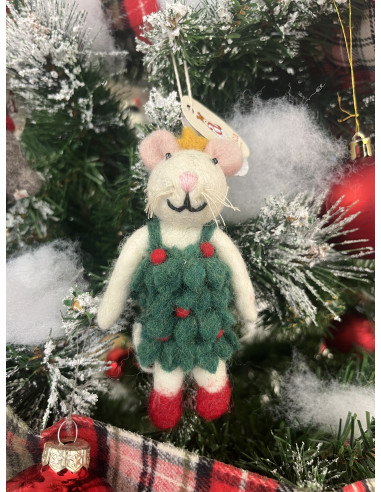 Accessoire Salon Souris Noel