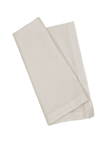 Serviette De Table Organic Chanvre Sable