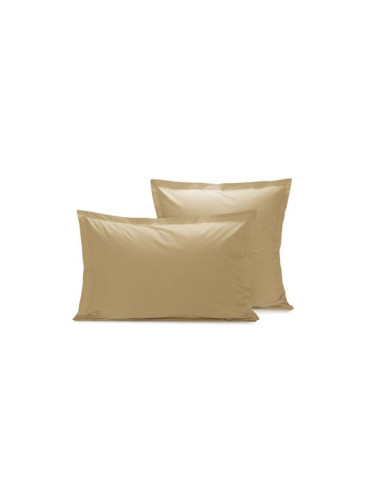 Taie Percale Beige Ble 40/60