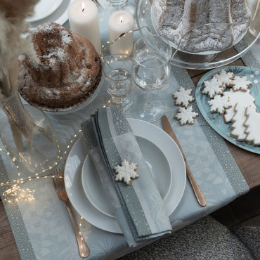 Serviette De Table Poesie D'Hiver Artique 58/58