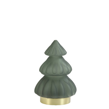 Lampe Tree Vert Olive Mat Or D12/18