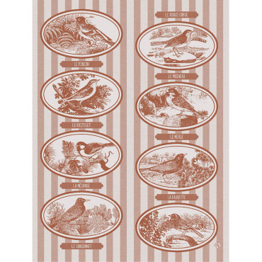 Torchon Melodie Mousse Noisette 80/60