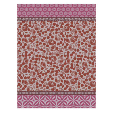 Torchon Cerise Griotte 80/60 2