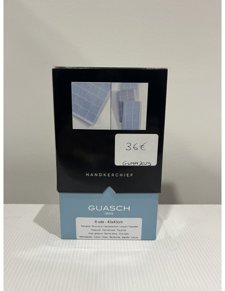 Mouchoir En Tissu Boite De 6 43/43