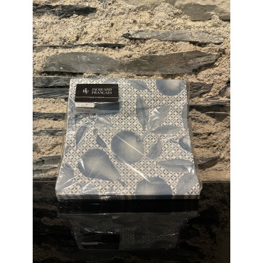 Serviette de table arriere pays cassis papier