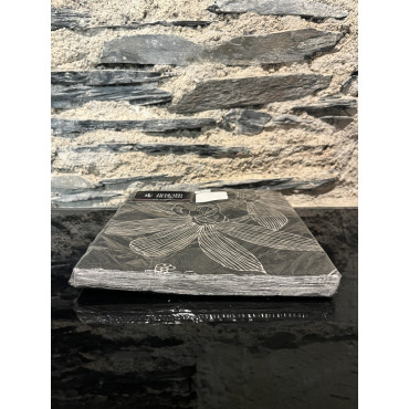 Serviette de table slow life carbon  papier maxi 2