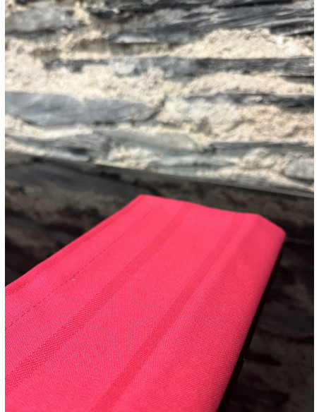 Serviette de table framboise x1