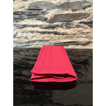Serviette de table framboise x1