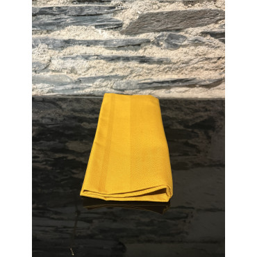 Serviette de table curry x1