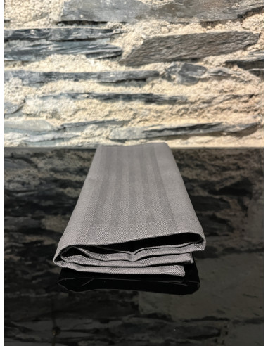 Serviette de table poivre x1