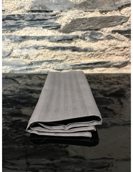Serviette de table poivre x1