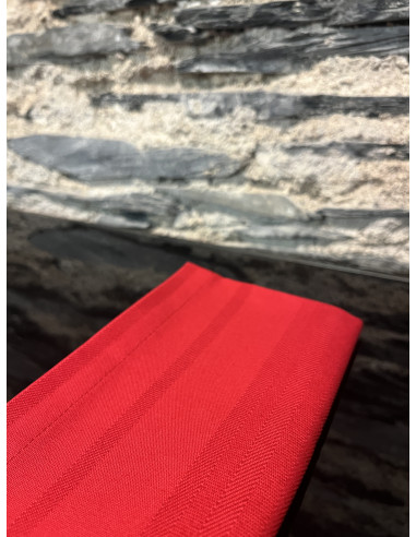 Serviette de table cerise x1