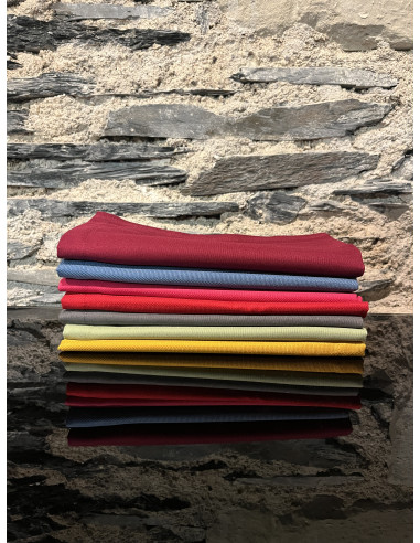 Serviette de table framboise x1