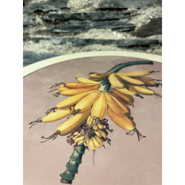 Set De Table Lot De 6 Rond Tropical 3X2 2