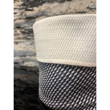 Linge De Table Basmaty Navy Corbeille A Pain 2