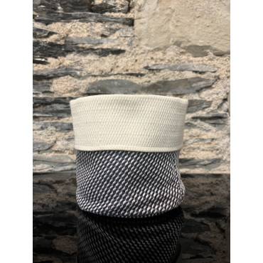 Linge De Table Basmaty Navy Corbeille A Pain