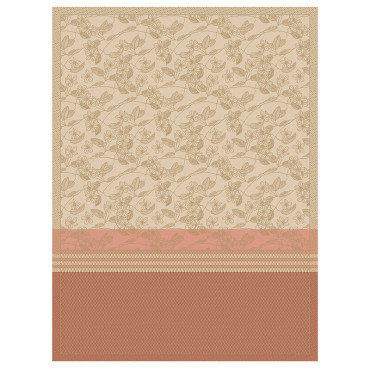Torchon essentiel gravure terre  80/60