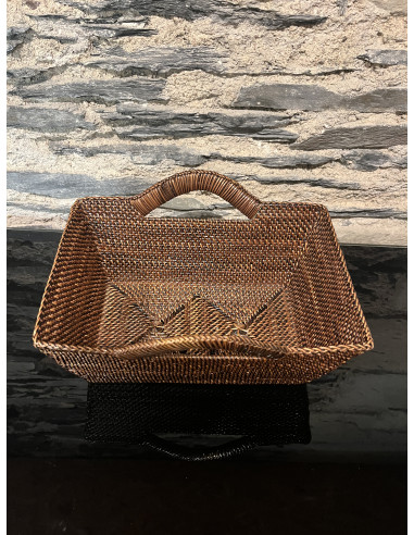 Panier rectangle anse