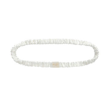 Bandeau cheveux silk powder white