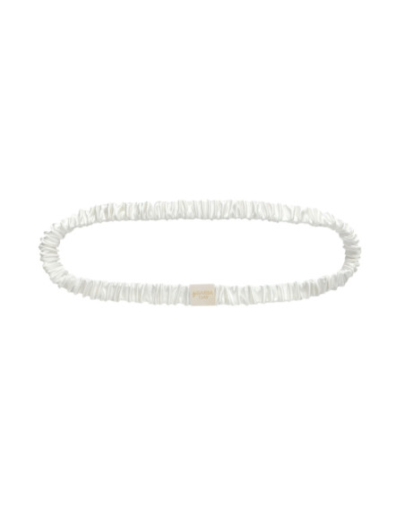 Bandeau cheveux silk powder white
